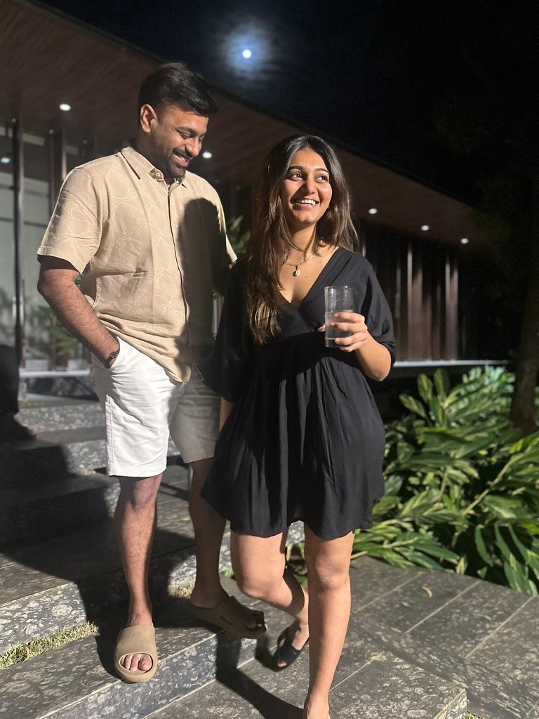 Bride looking brighter than the moon